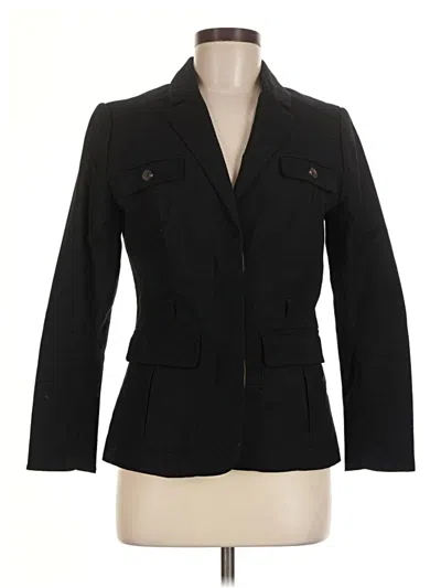 Pre-owned H&m Blazer Jacket In Black