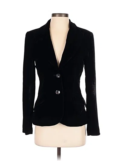 Pre-owned H&m Blazer Jacket In Black
