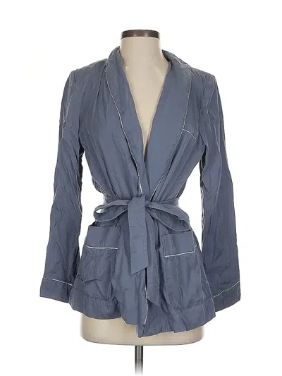 Pre-owned H&m Blazer Jacket In Blue