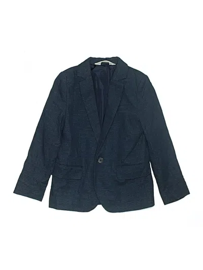 Pre-owned H&m Kids' Blazer Jacket In Blue