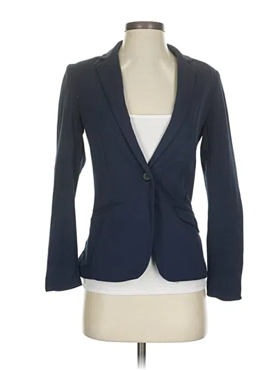Pre-owned H&m Blazer Jacket In Blue