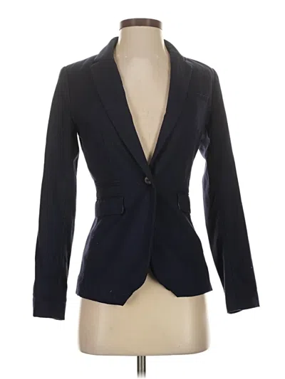 Pre-owned H&m Blazer Jacket In Blue
