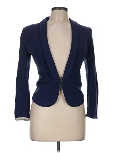 Pre-owned H&m Blazer Jacket In Blue