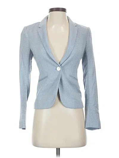 Pre-owned H&m Blazer Jacket In Blue