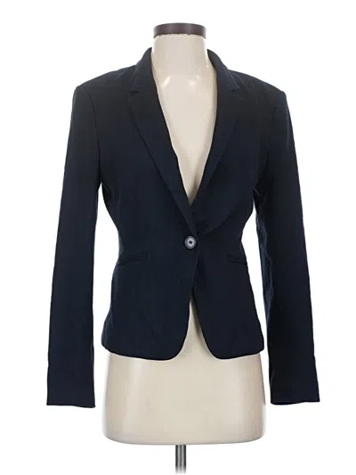 Pre-owned H&m Blazer Jacket In Blue