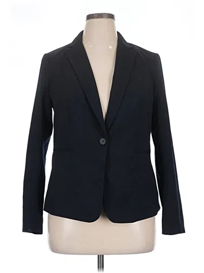 Pre-owned H&m Blazer Jacket In Blue