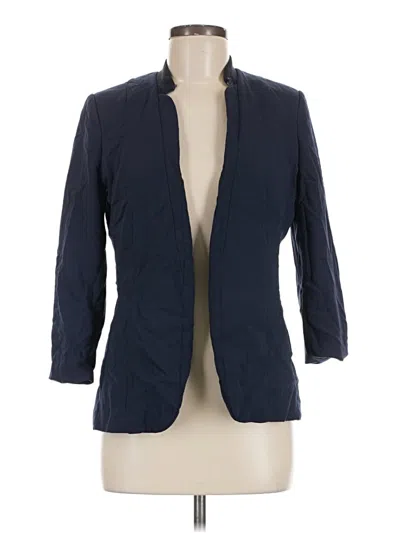 Pre-owned H&m Blazer Jacket In Blue