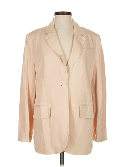 Pre-owned H&m Blazer Jacket In Brown