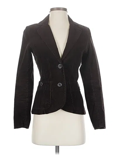 Pre-owned H&m Blazer Jacket In Brown