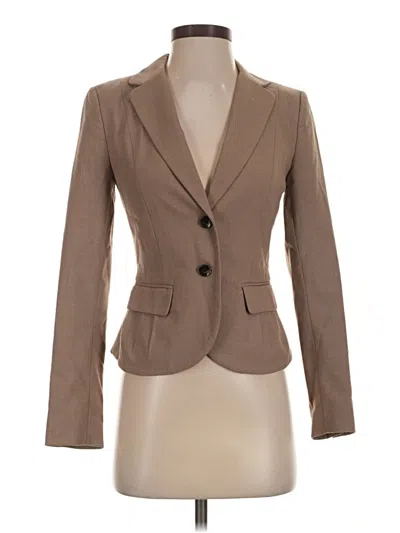 Pre-owned H&m Blazer Jacket In Brown