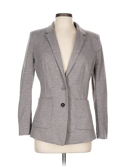 Pre-owned H&m Blazer Jacket In Gray