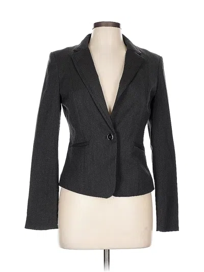 Pre-owned H&m Blazer Jacket In Gray