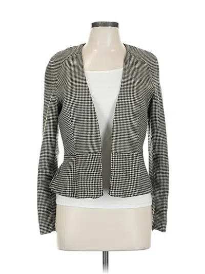 Pre-owned H&m Blazer Jacket In Gray