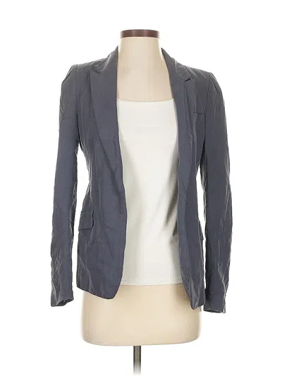 Pre-owned H&m Blazer Jacket In Gray
