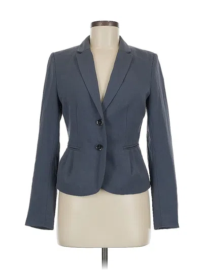 Pre-owned H&m Blazer Jacket In Gray