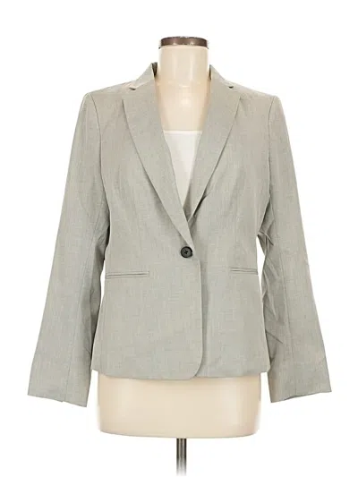 Pre-owned H&m Blazer Jacket In Gray