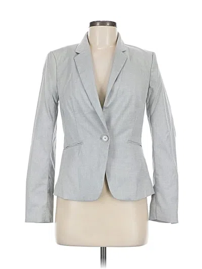 Pre-owned H&m Blazer Jacket In Gray