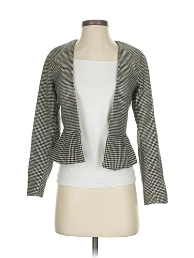 Pre-owned H&m Blazer Jacket In Gray