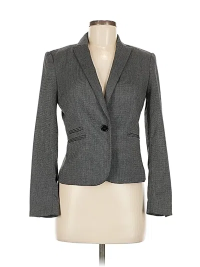 Pre-owned H&m Blazer Jacket In Gray