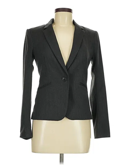 Pre-owned H&m Blazer Jacket In Gray