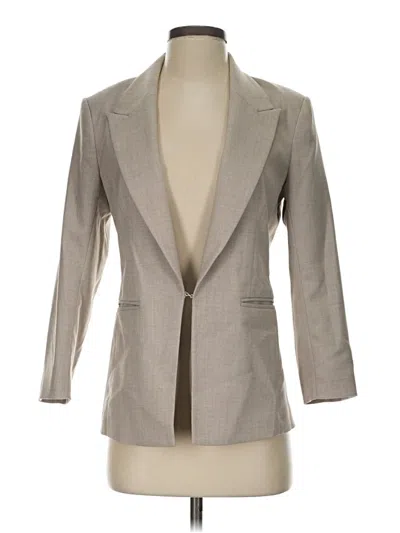 Pre-owned H&m Blazer Jacket In Gray