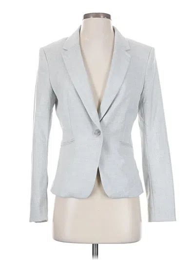Pre-owned H&m Blazer Jacket In Gray