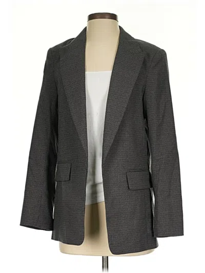 Pre-owned H&m Blazer Jacket In Gray