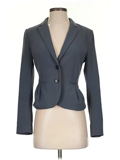 Pre-owned H&m Blazer Jacket In Gray