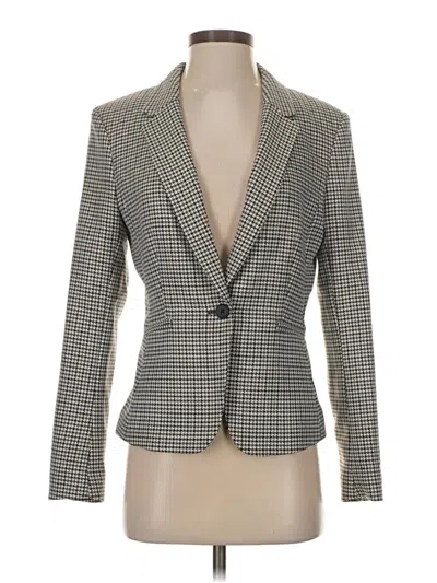 Pre-owned H&m Blazer Jacket In Gray