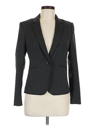 Pre-owned H&m Blazer Jacket In Gray