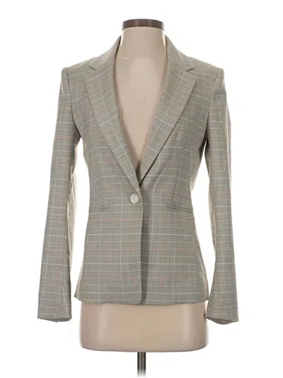 Pre-owned H&m Blazer Jacket In Gray