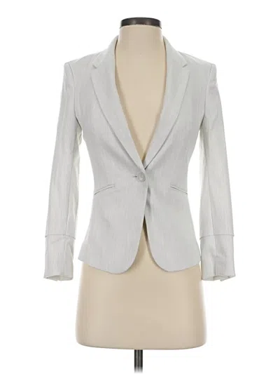 Pre-owned H&m Blazer Jacket In Gray