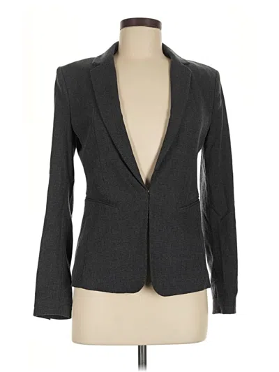 Pre-owned H&m Blazer Jacket In Gray