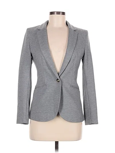 Pre-owned H&m Blazer Jacket In Gray
