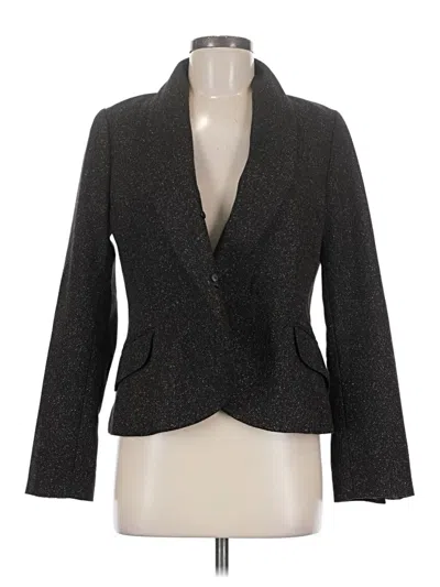 Pre-owned H&m Blazer Jacket In Gray