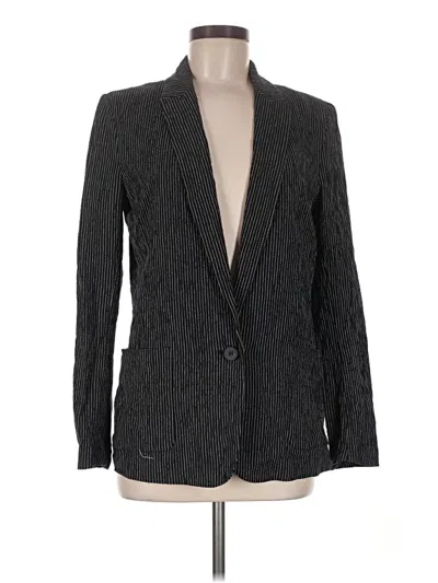 Pre-owned H&m Blazer Jacket In Gray