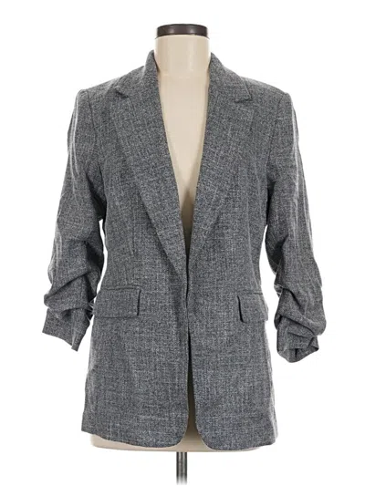 H&m Blazer Jacket In Gray
