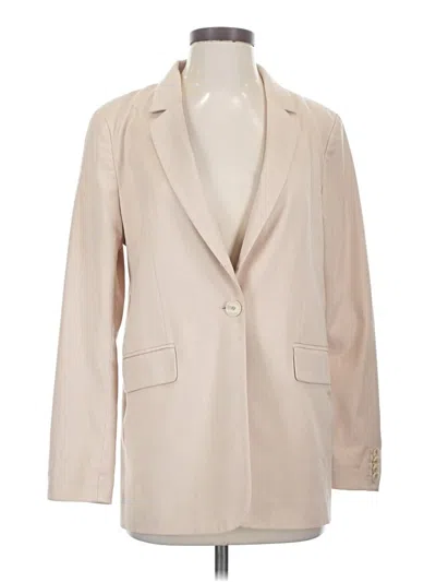 Pre-owned H&m Blazer Jacket In Ivory