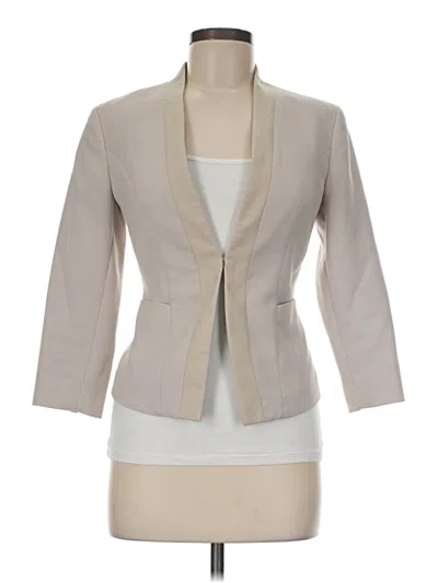 Pre-owned H&m Blazer Jacket In Ivory