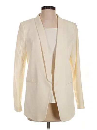 Pre-owned H&m Blazer Jacket In Ivory