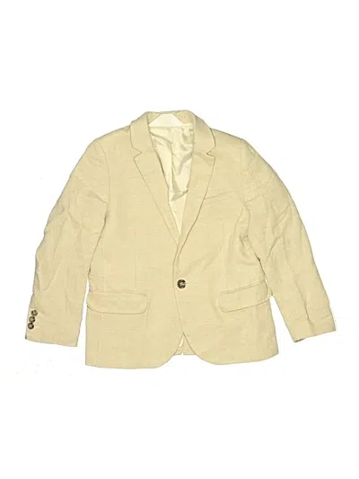 Pre-owned H&m Kids' Blazer Jacket In Ivory