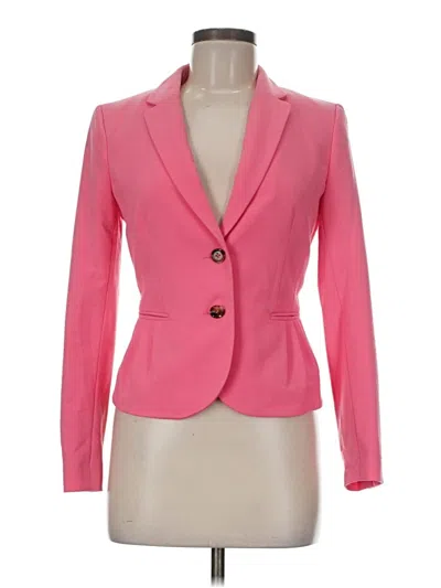 Pre-owned H&m Blazer Jacket In Pink