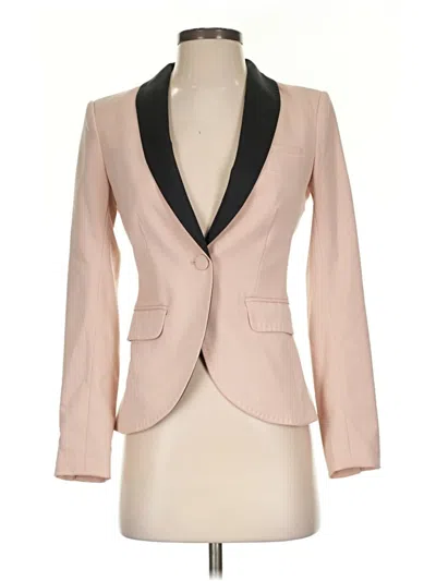 Pre-owned H&m Blazer Jacket In Pink