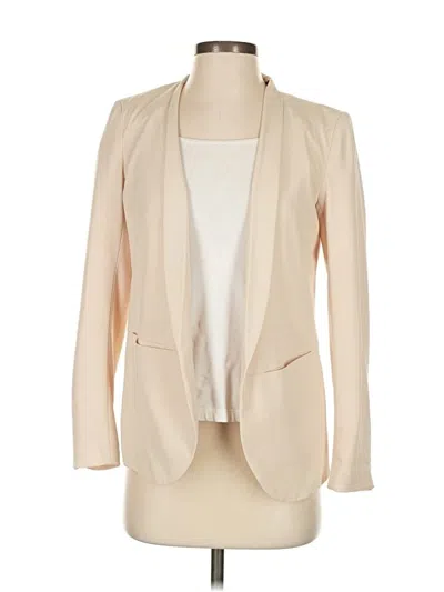 Pre-owned H&m Blazer Jacket In White