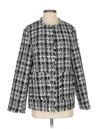 Pre-owned H&m Blazer Jacket In White