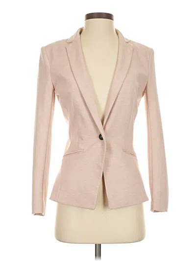 Pre-owned H&m Blazer Jacket In White