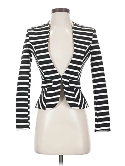 Pre-owned H&m Blazer Jacket In White