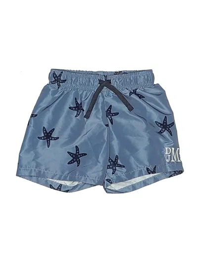 Pre-owned H&m Kids' Board Shorts In Blue