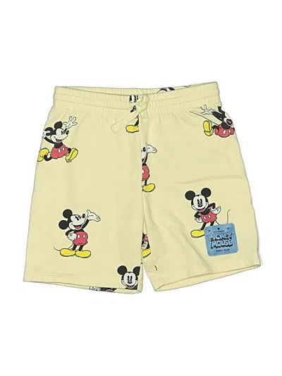 Pre-owned H&m Kids' Board Shorts In Yellow
