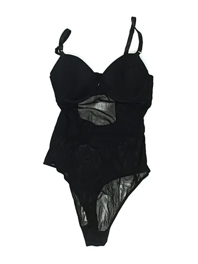 Pre-owned H&m Bodysuit In Black